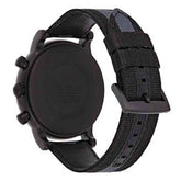 Emporio Armani Men’s Quartz Nylon Strap Black Dial 46mm Watch AR1948